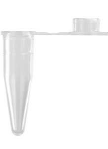 Axygen PCR-02-L-C MAXYMum Recovery Thin Wall PCR Tubes With Flat Cap, 0.2mL, Clear PP (1 Case: 1000 Tubes/Unit; 10 Units/Case)