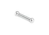 316L Surgical Steel Straight Barbell 8g