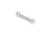 316L Surgical Steel Straight Barbell 8g 3/4