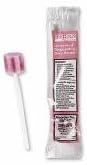 Toothette Oral Swabstick, Unflavored, Pink, Untreated, Foam Tip, 5602UT - Pack of 250