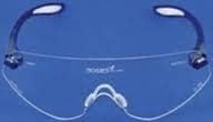 HWW Outback Safety Eyewear Clear Lens Blue Frame
