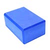 Sol Living EN-YP-FB001-BL Yoga Block - Compact Durable High Density EVA Foam Block for Balance and Stability Exercise Fitness Pilates and Yoga Accessory, Blue