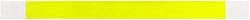 WristCo Neon Yellow Tyvek Wristbands for Events