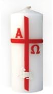 Cirios Candle Holy Communion, Confirmation, Religious Event 5" x 2" Diameter
