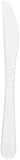 AmazonBasics Heavy-Weight Plastic Knives, White, 1,000-Count