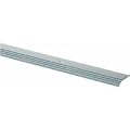 M-D Building Products 78006 Fluted 7/8-Inch by 36-Inch Carpet Trim, Silver