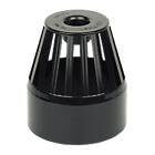 FloPlast Vent Terminal 110mm Soil Black