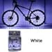 DAWAY Bright Led Bike Wheel Light A01 Waterproof Bicycle Tire Light Strip, Safety Spoke Lights, Cool Bike Accessories, Light Up Wheels, Lightweight, 2 Modes, Include Battery, 1 Year Warranty, White