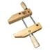 Dubuque Clamp Works Made in USA Wood Hand Screw Clamp 6 inch Hard Maple jaw