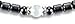 Zealmer Shoopic Magnetic Therapy Necklace Crystal Hematite Beads Choker Necklace
