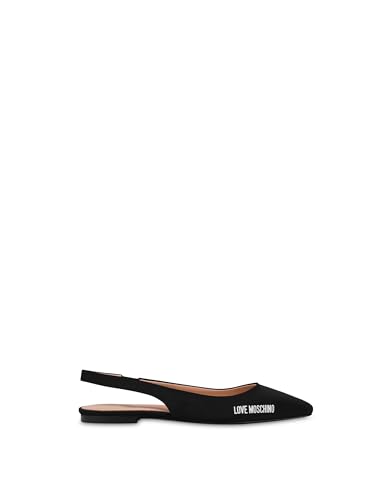 Love Moschino Ja11021g1mim0000, Bailarina Mujer, Negro, 37 EU
