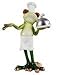 StealStreet Standing Frog What's for Dinner Chef Decorative Figurine Statue