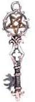 Forbidden CharmsKey of Solomon for Sorcery Talisman Pendant Necklace - Forbidden Charms Collection