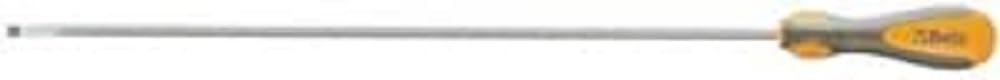 Beta 12640218 Model 1264 L 6.5X400 Screwdrivers for Slotted Head Screws Long Series, 6.5mm x 400mm
