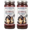 Sanders Hot Fudge (Dark Chocolate Hot Fudge Topping, 20 oz) - 2 Pack