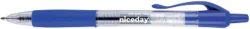Niceday GRRBF0.5 Retractable Gel Pen, Blau