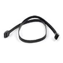 Monoprice 108779 SATA 6Gbps 24-Inch Cable with Locking Latch, Black