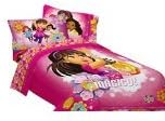 Dora and Friends Twin Comforter and Sheet Set