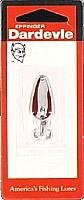 Original dardevle spoons (red/white, 1/8 ounce)