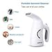 AROVA Mini Travel Garment Steamer 140ml Portable Handheld Lightweight Clothes Steamer Fast-Heat Fabric Steamer with Continuous Steaming for Linen, Shirts Bedding Suits Curtains When at Home or Travel