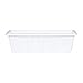 Novelty Poly-Pro Plastic Flower Box Planter, White, 18-Inch