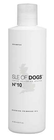 Isle of Dogs Coature No. 10 Evening Primrose Oil Dog Shampoo for Dry and Sensitive Skin, 8.4- Ounces