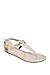 GUESS Factory Women's Sara Logo Chain T-Strap Sandals