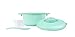 Handy Gourmet Eco Friendly Microwave Pressure Cooker - Easy Microwave Cooking - Easy & Fast Microwave Cookware for Rice, Chicken, Pasta, and More - Non-Toxic & Bio-degradable Material (Teal)