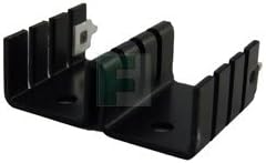 AAVID THERMALLOY 578622B03200G Dual TO-220 Package 13.20 C/W Thermal Resistance Twin Style Heat Sink with Tabs - 10 item(s)