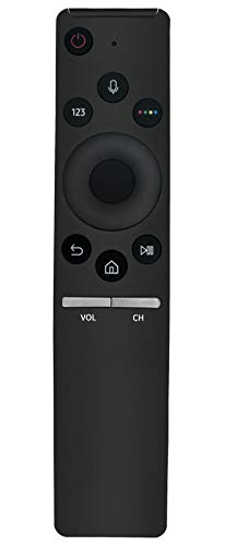 New Replaced Voice Remote Mic Control fit for Samsung Smart 4K Ultra HDTV QN65Q7FD UN75MU630D UN50MU630D UN65MU850D UN43MU630D UN55MU630D UN55MU650D UN55MU700D UN55MU800D UN65MU650D UN65MU700D