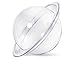 12 Set-Tennis-Ball-Size Bath Bomb Molds - 2.75 Inch in Diameter Clear Plastic 12-Piece Top-Part & 12-Piece Bottom-Part