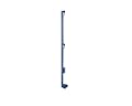 Metaltech Guard Rail Post with Support, Model# M-MGPUSL