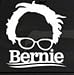 Bernie Sanders Decal Vinyl Sticker|Cars Trucks Walls Laptop| White |5.5 x 5 in|LLI089