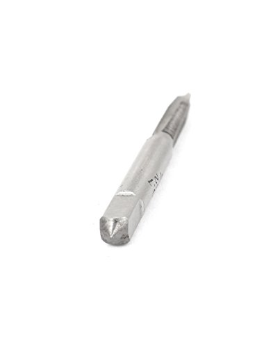 uxcell M4 x 0.7 Metric SKS2 Straight 3 Flutes Bottoming Taper Hand Taps Set 3 Pcs