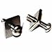 DORSAL Surfboard Center Fin Screw and Plate for SUP Longboard Stainless 3 Pack Stainless Steel