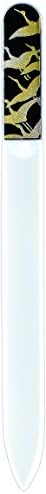 Makie Nail File Glass Type Tsuru Gift[japan Import]
