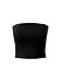 MixMatchy Women's Causal Strapless Cute Basic Solid Cotton Tube Top