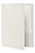50-Pack White Glossy Twin Pocket Folders