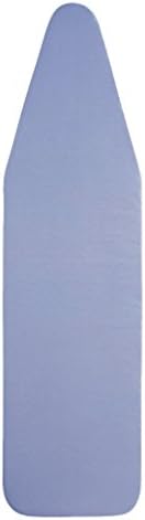 Premium Padded Ironing Board Cover 12” x 48”, Titanium Coated, heat-reflective, scorch & stain resistant - 3 Layer Padding & velcro straps - Color Blue