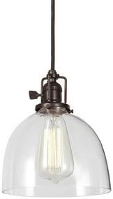 JVI Designs 1200-08 S5 Union - One Light Square Pendant, Choose Finish: 08: Oil Rubbed Bronze