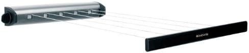 Brabantia Pull Retractable Indoor Washing Line, Stainless Steel