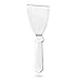 New Star Foodservice 38347 Plastic Handle Slant Edge Grill Scrapers, 4 by 8.5-Inch, White