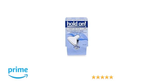 Amazon Com Hold On Comforter Clips Set Of 4 Clips By Hold On