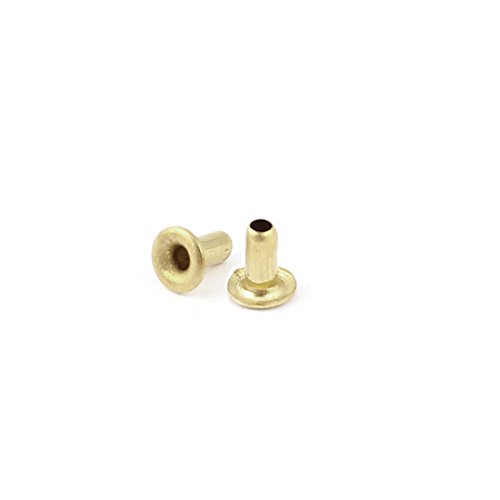 Uxcell a15091700ux0358 M2x4 Through Hole Rivets Hollow Grommets PCB Circuit Board (200 Piece)
