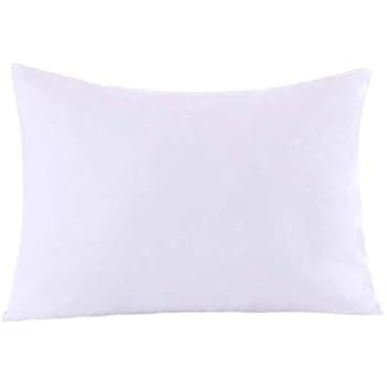 Royal Bedding 2 Pillow Protectors, Zippered Hypoallergenic Down Proof Pillow Covers, 600 Thread-Count - 100% Cotton Pillow Protector, White, Standard/Queen Size