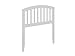 AFI Richmond Twin Size Headboard with Attachable Charger in White