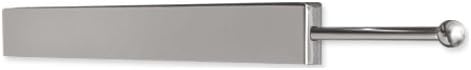 Extendable steel / aluminum closet valet rod, satin nickel, 14"