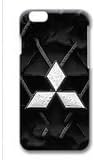 iPhone 6 Plus Case,iPhone 6S Plus Case Hard Plastic Polycarbonate Material Frosted Car Automobile Logo Trunk Badge Shell Cover-Mitsubishi Emblem 5