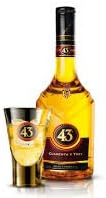 LICOR 43 + 2 FREE SHOT GLASS