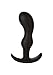 Doc Johnson Mood - Naughty 2 - Silicone Anal Plug - Large - 4.8 in. Long and 1.2 in. Wide - Tapered Base for Comfort Between The Cheeks - Large - Black